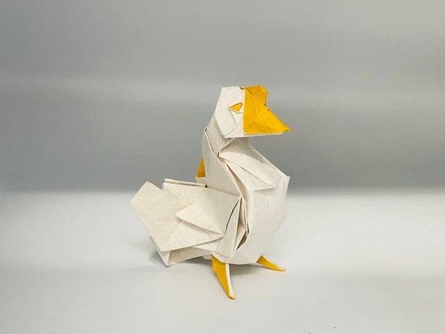 そうさんの作品「ガチョウ」（提供：そう　折り紙さん）