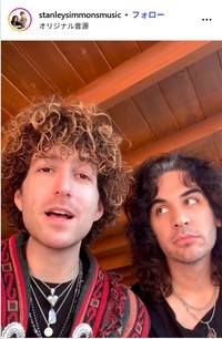 スタンレー・シモンズのインスタグラム@stanleysimmonsmusicより