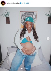 コリ・ブローダスのインスタグラム＠princessbroadusより