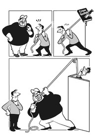 捨文金五郎 作品14 / 「お手伝いしましょう。」