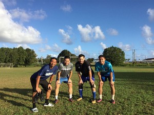 現役引退を決意　新天地グアムでサッカーの集大成見せる