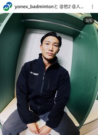 桃田賢斗 (@momota_kento)さんのインスタグラムより