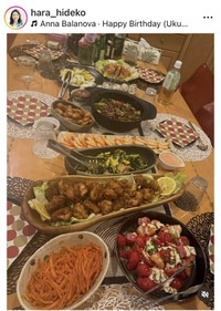 原日出子のインスタグラム＠hara_hidekoより