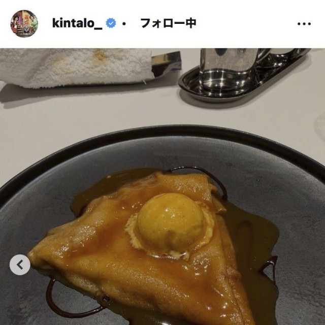 キンタロー。のインスタグラム＠kintalo_より