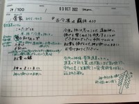 南條夏さんが100日間、百人一首について綴ったノート