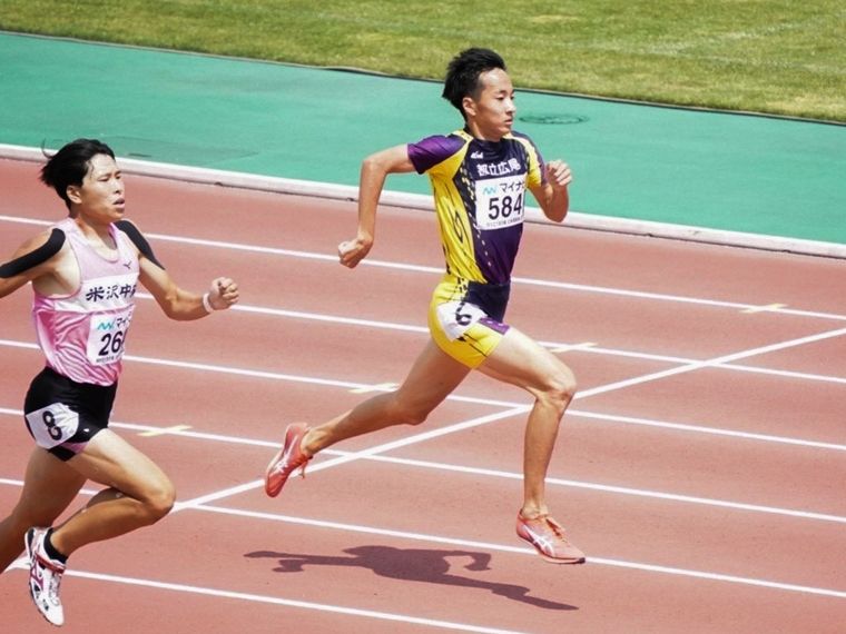 陸上・駅伝 - 中大・田邉奨 400mインカレ覇者が走る理由「みんなと一緒