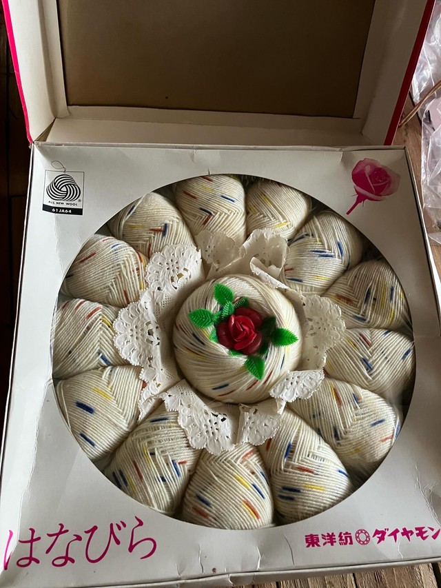 40年前の高級毛糸／minoaさん提供