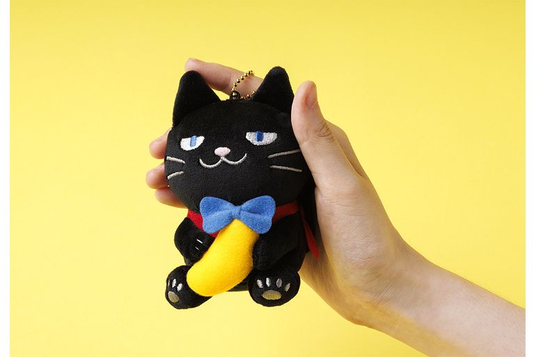 目つきがたまらん！ 【東京ばな奈】人気の黒猫「ぶにゃんこ」、エコ