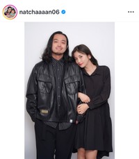 2022年に結婚を発表したCreepy Nuts・R-指定さんと、タレントの江藤菜摘さん（江藤菜摘さん公式インスタグラムより）