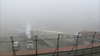 岡山空港で濃霧　午前の全ての発着便に欠航や遅れ