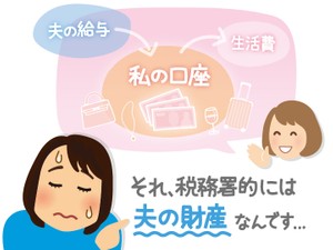 夫の口座から妻の口座へ　お金を移すと贈与税がかかる？　相続税の課税対象にもなる？