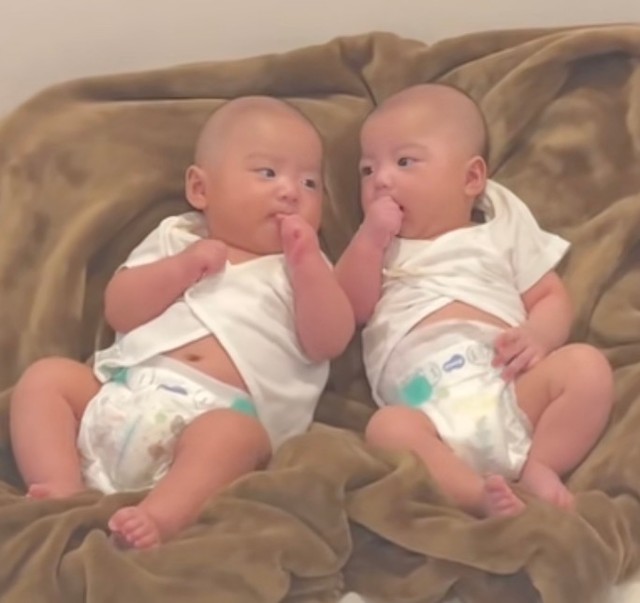 3カ月経ち、ちょっとずつ通じ合ってきた…！？（提供：@maichi9487さん）
