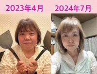 みるみるうちにダイエットの成果が出たそう／西川さん（@kuunii.diet.gold）提供