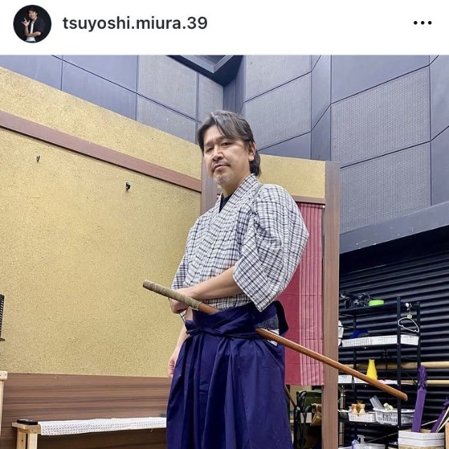 三浦剛インスタグラム＠tsuyoshi.miura.39より