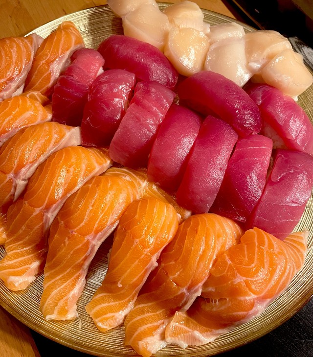 握り寿司も作っちゃいます（山田典子さん提供）