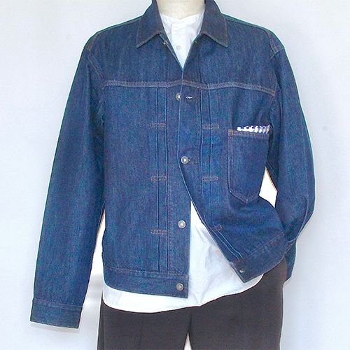 スナップ219_デニムトラッカージャケット　400_5