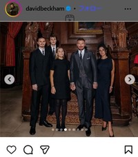 デヴィッド・ベッカムのインスタグラム＠davidbeckhamより
