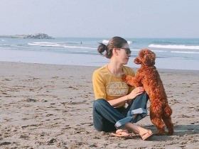 すっかり大きくなった！　ゴミ袋で捨てられていた保護犬の今