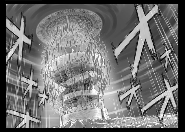 【漫画】『千年英雄』58-59（中村ゆきひろさんの提供）