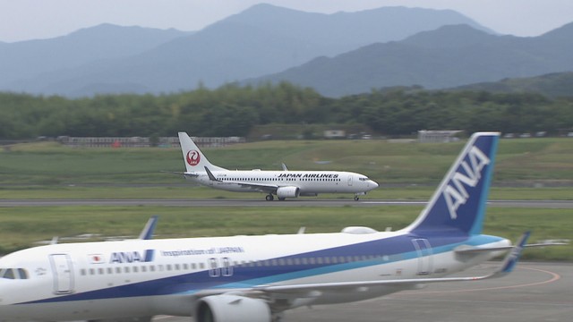年末年始の羽田便利用客　日本航空 ANAとも前年上回る　高松空港