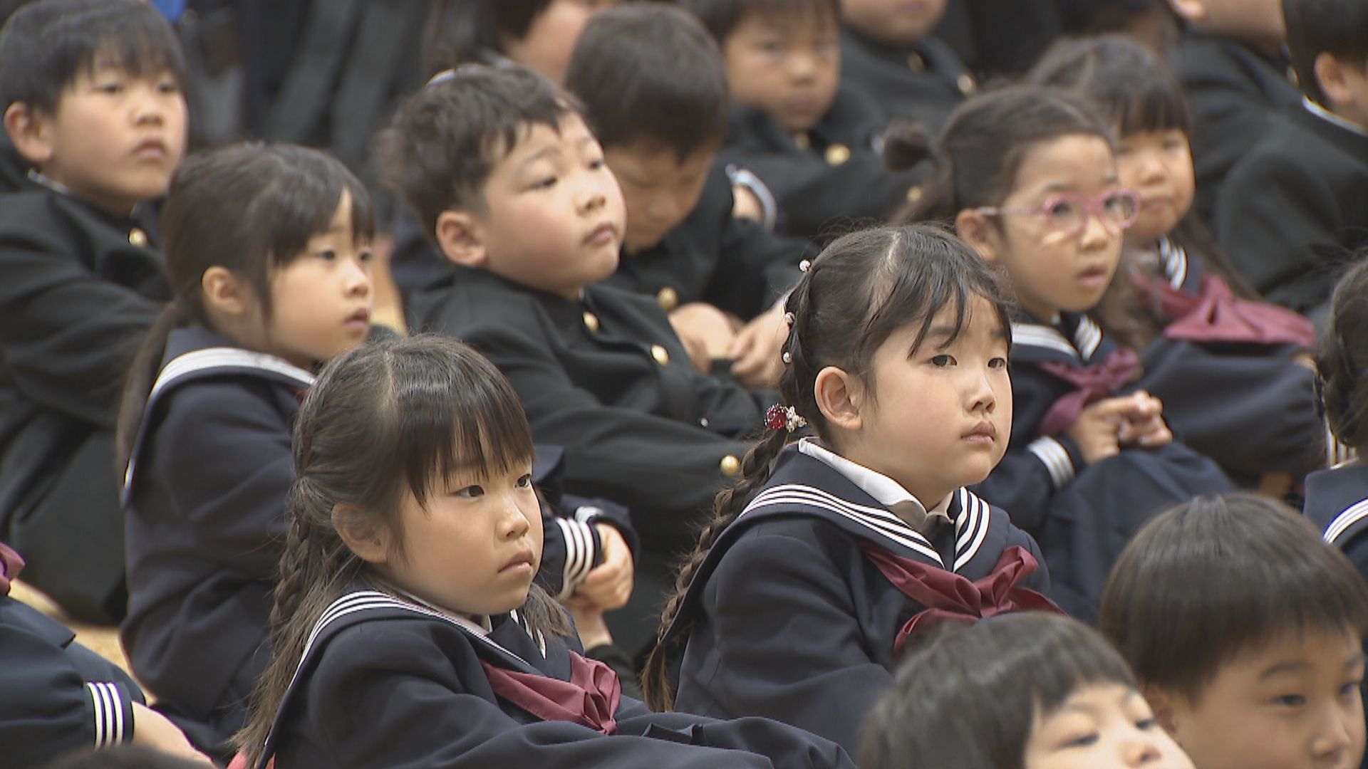 割り算とか算数が楽しみ」 高松市の公立小で入学式 約2700人の新入生が