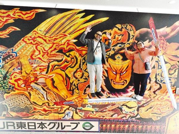 トリックアートでのお祭り体験が楽しめる！