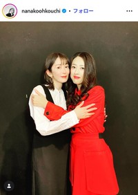 大河内奈々子のインスタグラム@nanakoohkouchiより(2023年4月3日)