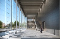 備前市美術館・内観　完成予想パース（提供：備前市）