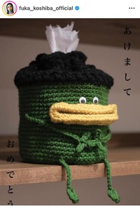 小芝風花インスタグラム＠fuka_koshiba_officialより