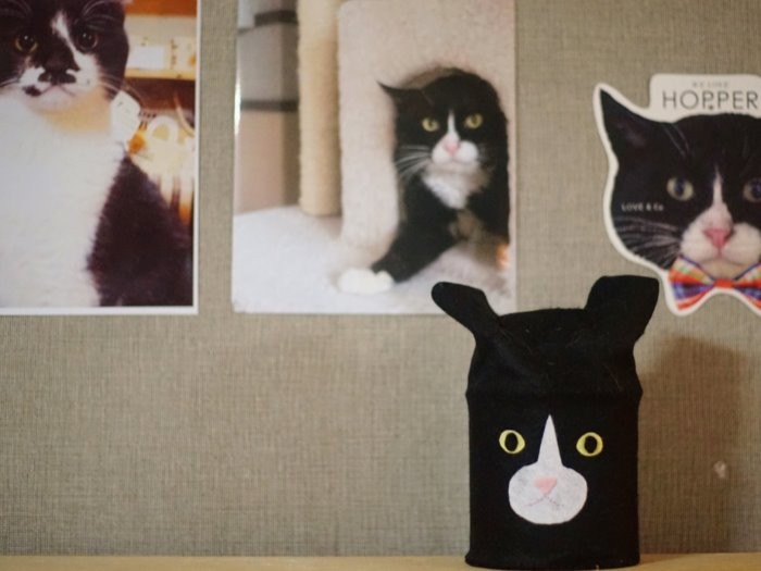 旅だった子のために矢沢さんがつくった骨壺カバー