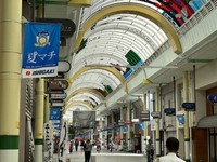 高松南部3町商店街カマタマーレ讃岐DAY　7月11日　選手が1日店長に