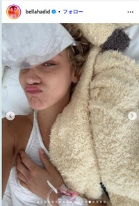 ベラ・ハディッドのインスタグラム@bellahadidより