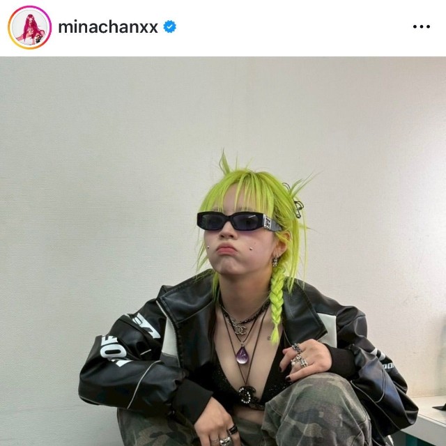 ちゃんみな（@minachanxx）さんのインスタグラムより