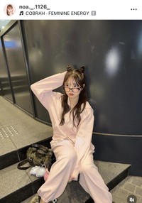 希空のインスタグラム（@noa._.1126_）より＝25年10月13日投稿