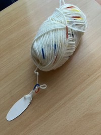 色あせもなく綺麗な状態の毛糸／minoaさん提供