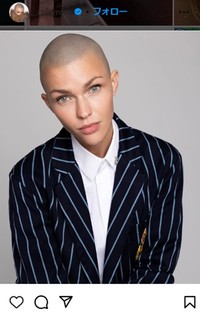 ルビー・ローズのインスタグラム＠rubyroseより