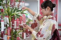 2025年「七夕祭り」の様子／提供：日本航空 岡山空港所