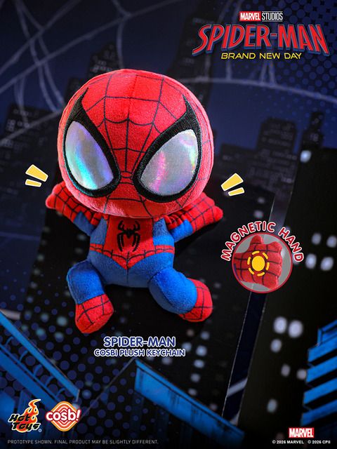 いつも一緒に！『スパイダーマン：ブランド・ニュー・デイ』ぬいぐるみ
