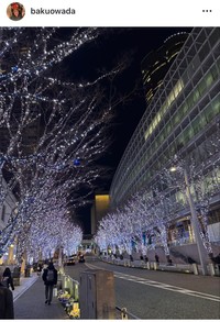 大和田獏インスタグラム＠bakuowadaより