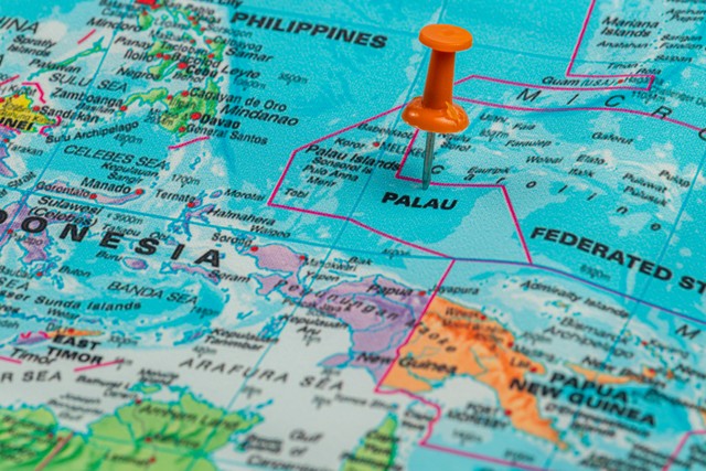 太平洋のミクロネシア地域に位置する島国パラオ（mykhailo/stock.adobe.com）