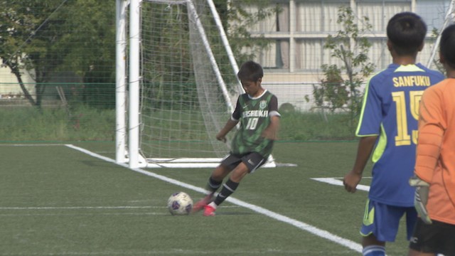 「カスケホームグループ」が開いた小学生のサッカー大会