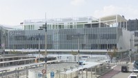 建設中の駅ビル「TAKAMATSU ORNE」