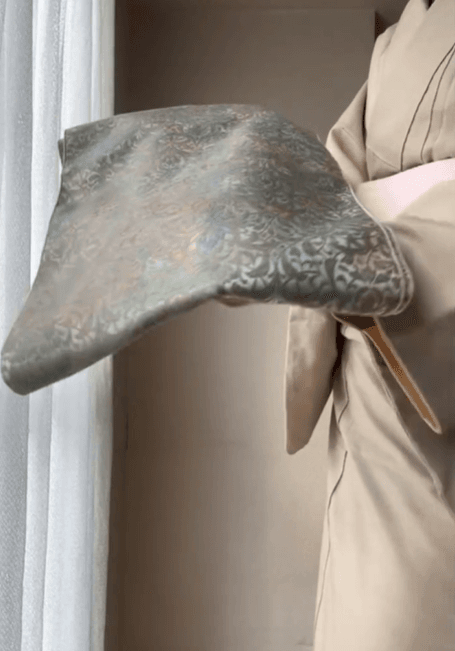 今回のコーデに使用した兵児帯／shinobuさん（@shinobukimono）提供