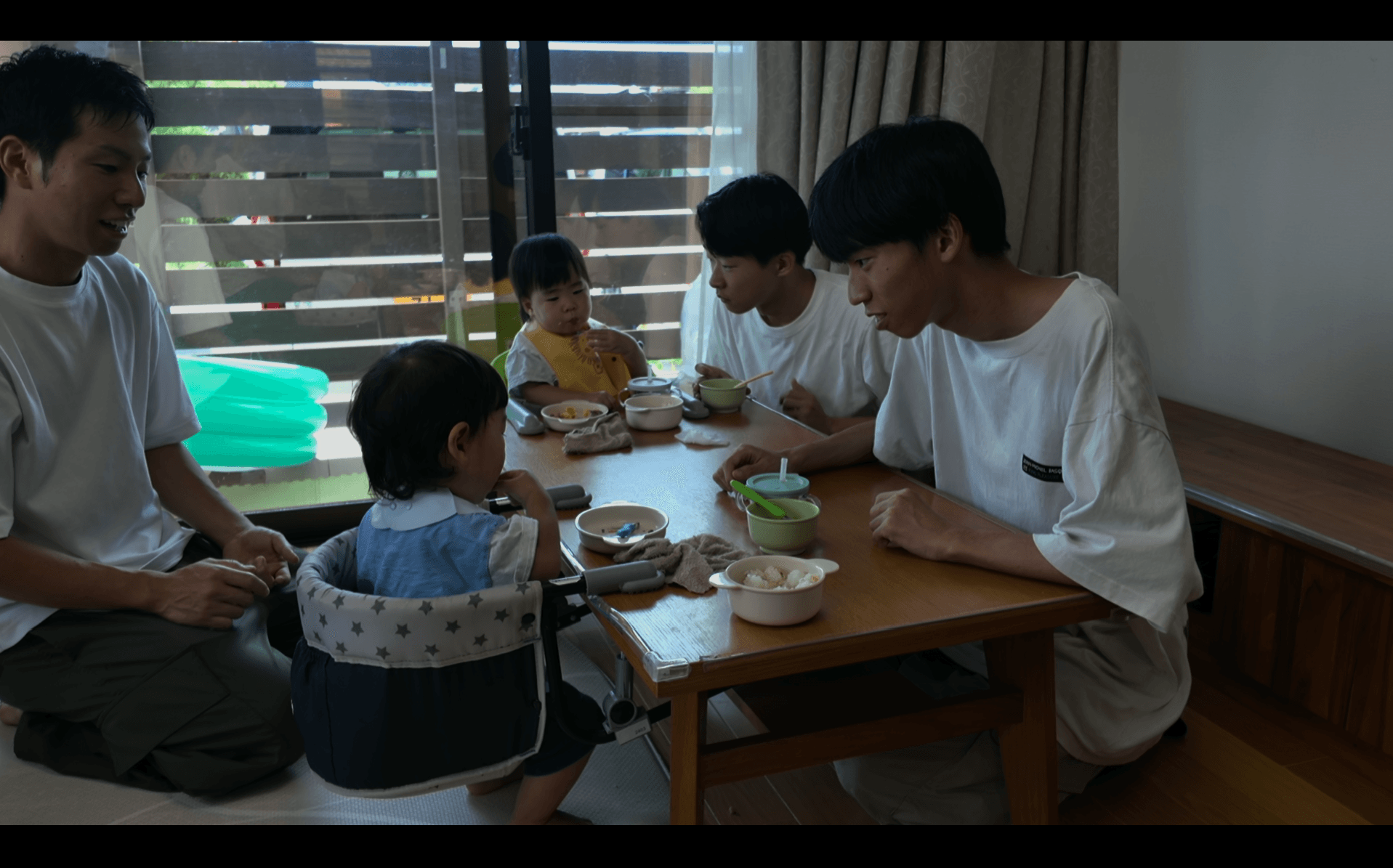 公開された動画（切り抜き）／提供：岡山県