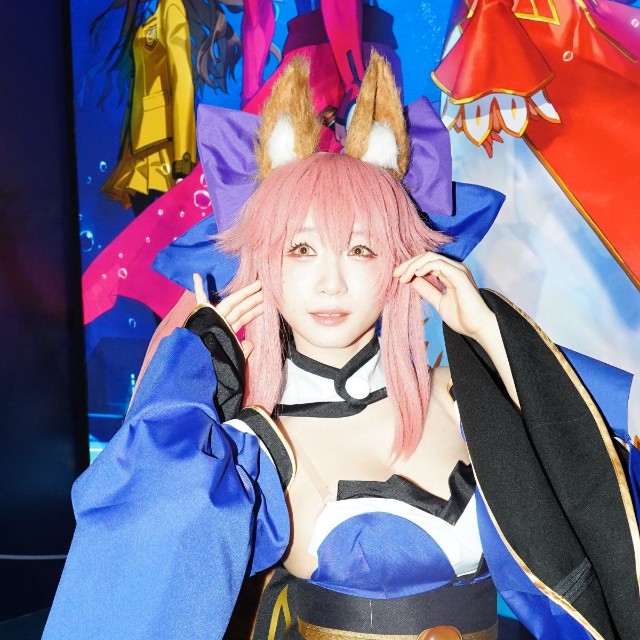 TGS2026のブースに登場した伊織もえ