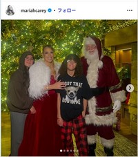 マライア・キャリーのインスタグラム@mariahcareyより
