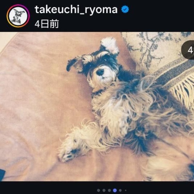竹内涼真のインスタグラム＠takeuchi_ryomaから