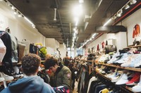 ニューヨーク・ソーホーにある「セカンドストリート」。店内は常に賑わい、週末には店舗前に列ができることも