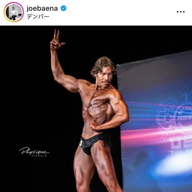 ジョセフ・バエナのインスタグラム＠joebaenaより