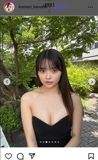 小森香乃のインスタグラム＠komori_kano86より